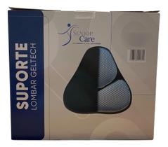 Suporte lombar em gel silicone p/correto posicionamento