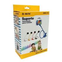 Suporte longo pregador p celular b-max BMG-16 de ferro 360 graus - Bmax Suporte longo pregador p celular b-max BMG-16 de ferro 360 graus - Bmax