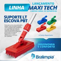 SUPORTE LT ESCOVA MAXI TECH AZUL BRALIMPIA Limpa tudo SUPORTE LT ESCOVA MAXI TECH AZUL BRALIMPIA Limpa tudo