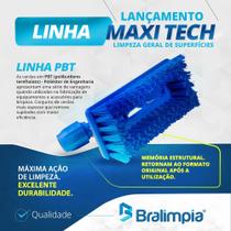 SUPORTE LT ESCOVA MAXI TECH AZUL BRALIMPIA Limpa tudo SUPORTE LT ESCOVA MAXI TECH AZUL BRALIMPIA Limpa tudo