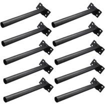 Suporte Luminaria Solar Kit 10 Uni Poste Parede Aço Pintura Eletrostatica Quintal Rua Casa Iluminaçao Segurança Publica Praça Avenida Suporte Luminaria Solar Kit 10 Uni Poste Parede Aço Pintura Eletrostatica Quintal Rua Casa Iluminaçao Segurança Publica Praça Avenida