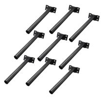 Suporte Luminaria Solar Kit 9 Unidades Barra Poste Aço Pintura Eletrostatica Rua Quintal Jardim Iluminaçao Resistente Segurança Suporte Luminaria Solar Kit 9 Unidades Barra Poste Aço Pintura Eletrostatica Rua Quintal Jardim Iluminaçao Resistente Segurança