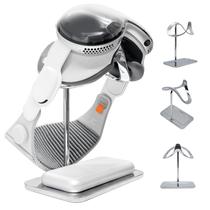 Suporte Macally para Apple Vision Pro em liga de zinco com suporte para bateria Suporte Macally para Apple Vision Pro em liga de zinco com suporte para bateria