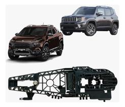 Suporte Maçaneta Externa Traseira Esq Toro/renegade 51937397 Preto Traseira