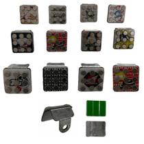 Suporte Magnética Celular 9 Imãs Cg Titan Fazer 150 160 250 Moto