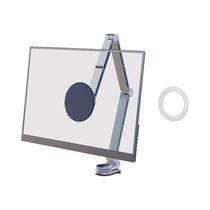 Suporte Magnético Ajustável De Alumínio Para Monitor Portátil De 11-18 Polegadas, Tablet, iPad Com