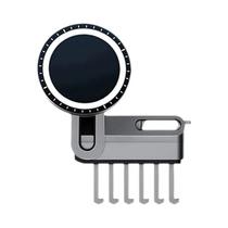 Suporte Magnético Ajustável Para Celular Veicular 15W Com Carregador Sem Fio Para Tesla Model 3 E Suporte Magnético Ajustável Para Celular Veicular 15W Com Carregador Sem Fio Para Tesla Model 3 E