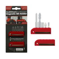 Suporte magnético de brocas StealthMounts para Milwaukee M18, pacote com 2