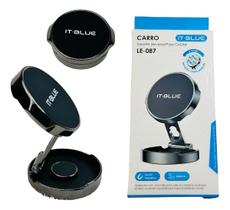Suporte Magnético de Celular para Carro com 6 Ímãs It Blue IT-087 Veicular Universal Suporte Magnético de Celular para Carro com 6 Ímãs It Blue IT-087 Veicular Universal