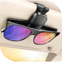 Suporte Magnético de Couro JOYROOM para Óculos no Quebra-sol do Carro Suporte Magnético de Couro JOYROOM para Óculos no Quebra-sol do Carro
