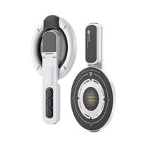 Suporte Magnético Dobrável E Rotativo De Dupla Face Para Celular Com Anel De Silicone Antiestresse