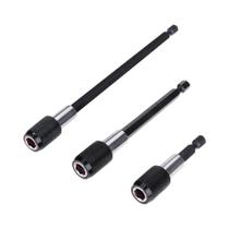 Suporte Magnético para Broca com Haste Hexagonal de 1/4" - Extensão Rápida para Chave de Fenda