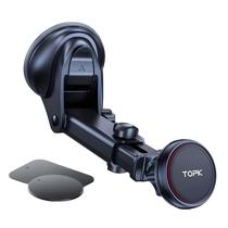 Suporte Magnético para Carro TOPK com Braço Telescópico Ajustável - Ímã N52