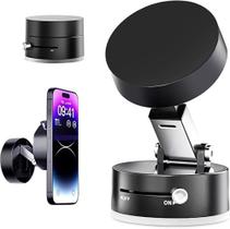 Suporte Magnético para Celular com Ventosa para Carro, Ajustável em 360 MS-0132 Suporte Magnético para Celular com Ventosa para Carro, Ajustável em 360 MS-0132