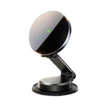 Suporte Magnético Para Celular De Carro Com Carregamento Sem Fio De 15W 360 graus graus Ímã Forte Dobrável