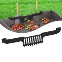 Suporte magnético para espátulas com barreira de gordura ZHSX 30 cm em aço inoxidável