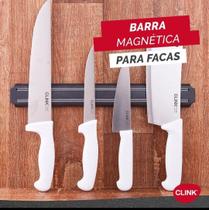 Suporte Magnético Para Facas e ferramentas Em Aço Inox (barra Magnética) - Clink