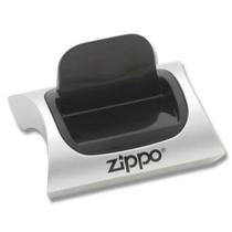 Suporte Magnético para Isqueiro Zippo Prata e Preto