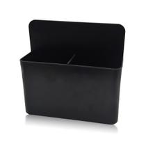 Suporte magnético para marcadores OPTSPTOY com 12 compartimentos, preto, 12,5 x 12 x 4 cm