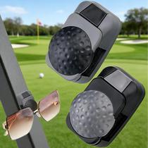 Suporte Magnético para Óculos de Sol com Presilha para Carrinho de Golfe - Kit com 2 Suporte Magnético para Óculos de Sol com Presilha para Carrinho de Golfe - Kit com 2