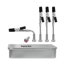 Suporte Magnético Para PCB Com 2 Ou 4 Clipes Flexíveis Em Caixa De Aço Para Soldagem E Pintura De