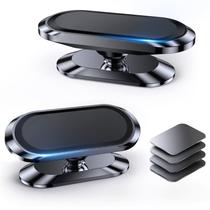 Suporte magnético para telefone Coolpow, pacote com 2 unidades para painel de carro