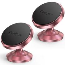 Suporte magnético para telefone Coolpow para carro, pacote com 2 unidades universais