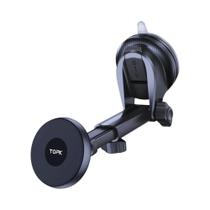 Suporte Magnético Para Telefone De Carro Com Forte Sucção TOPK, Braço Longo Ajustável Para Painel E