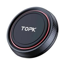 Suporte Magnético Para Telefone De Carro TOPK Melhorado 360 graus Imã Forte Resistente a Altas E
