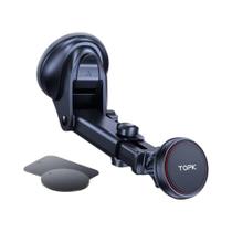 Suporte Magnético Para Telefone De Carro TOPK N52 Com Ventosa Para Painel E Para-brisa, Braço