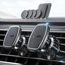 Suporte magnético para telefone LISEN para Car Vent, pacote com 2 unidades (preto) Suporte magnético para telefone LISEN para Car Vent, pacote com 2 unidades (preto)