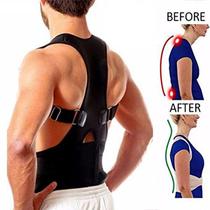 Suporte Magnético Postural Cinta para Corrigir Coluna e Alinhar Ombros com Ajuste de Compressão Suporte Magnético Postural Cinta para Corrigir Coluna e Alinhar Ombros com Ajuste de Compressão