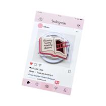 Suporte Magnético Rosa Para Kindle, Grip Magsafe Para iPhone, Samsung, Xiaomi E Acessórios
