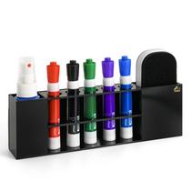 Suporte Magnético Slim para Marcadores de Quadro Branco Pk&G Preto Suporte Magnético Slim para Marcadores de Quadro Branco Pk&G Preto