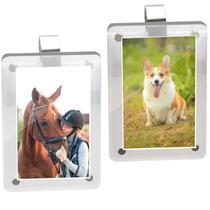 Suporte Magnético Universal para Fotos com Viseira Solar para Carro LUAATT - Pacote com 2 Suporte Magnético Universal para Fotos com Viseira Solar para Carro LUAATT - Pacote com 2