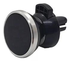 Suporte Magnético veícular para celular com imâ fixado na Saída do ar condicionado do carro