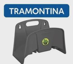 Suporte Mangueira Jardim Plástico Meia Lua Parede Fixo