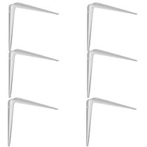 Suporte Mão Francesa 25x30cm Kit em Aço Até 35kg