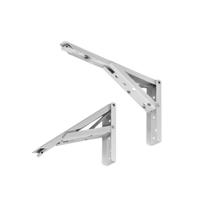 Suporte Mão Francesa Articulada Par 30cm Prateleira Mesa