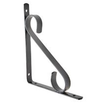 Suporte Mão Francesa Colonial Preta 40cm