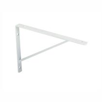 Suporte Mão Francesa com Kit Montagem 35cm Branca DiCarlo Suporte Mão Francesa com Kit Montagem 35cm Branca DiCarlo