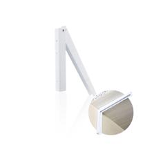 Suporte Mão Francesa Dobrável 30 Cm Reforçado Branco 2 Un