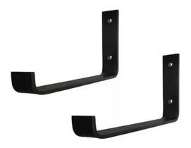 Suporte Mão Francesa Invertida Ferro Reforçado Vários tamanhos Suporta até 10KG Suporte Mão Francesa Invertida Ferro Reforçado Vários tamanhos Suporta até 10KG