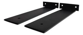 Suporte Mão Francesa Invisível Reforçado 20cm cor Preta