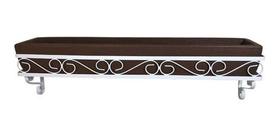 Suporte Mão Francesa P/ Jardineira Vertical 100cm De Parede - Suporte Mão Francesa P/ Jardineira Vertical 100cm De Parede -