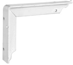 Suporte Mão Francesa Perfil T 50x25cm Branca Suporte Mão Francesa Perfil T 50x25cm Branca