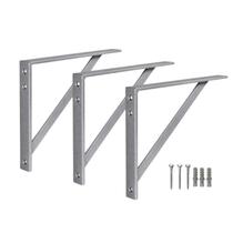 Suporte Mão Francesa Reforçada 50cm Zincada Para Pia, Bancada e Granito 50cm - NV455