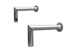 Suporte Max Arara/Prateleleira Tubo 1.1/4" (par) Cor Cromado Suporte Max Arara/Prateleleira Tubo 1.1/4" (par) Cor Cromado