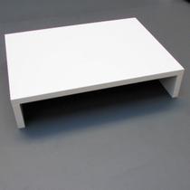 Suporte MDF Mesa Para Monitor e Tela LCD 30 x 20 cm 8,5 cm Alt