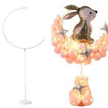 Suporte Meia Lua 1,60 Balão Arco Decoração Festa Aniversario